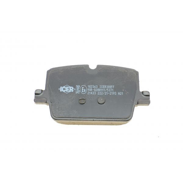 182363 ICER Колодки гальмівні (задні) BMW 3 (G20/G21/G80/G81)/Z4 (G29) 18-/4 (G22/G82) 20-/Toyota Supra 19-