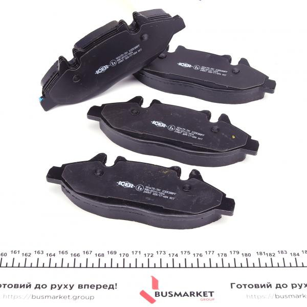 316750415 ICER Комплект передній гальмівний (диски+колодки з датчиками) MB Vito/Viano (W639) 03- (300х28)