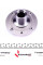 101009 IJS GROUP Ступиця (передня) Renault Megane/Scenic 03-