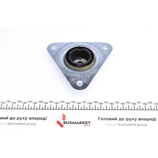 31693 IMPERGOM Подушка амортизатора (переднього) + підшипник Renault Clio III/IV 05-/Zoe 12-