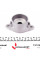35681 IMPERGOM Подушка амортизатора (заднього) Ford Fiesta 01-10/ Fusion 02-12