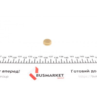 40950 IMPERGOM Заглушка блоку циліндрів (d=18mm) Латунь/Brass