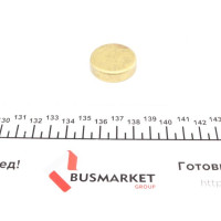 40967 IMPERGOM Заглушка блоку циліндрів (d=32mm) Латунь/Brass