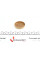 40989 IMPERGOM Заглушка блоку циліндрів (d=52mm) Латунь/Brass