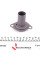 41253 IMPERGOM Сальник валу первинного КПП Peugeot Expert/Fiat Scudo 2.0JTD/HDI 94-06 (лійка)