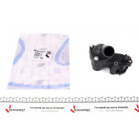 90059 IMPERGOM Фланець системи охолодження Ford Connect 1.8 TDCI 02- (з термостатом та ущільненням)