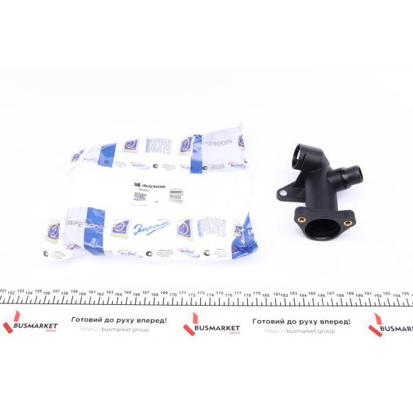 90357 IMPERGOM Фланець системи охолодження Audi A6/VW Passat/Skoda Superb 1.8T/2.8 95-08