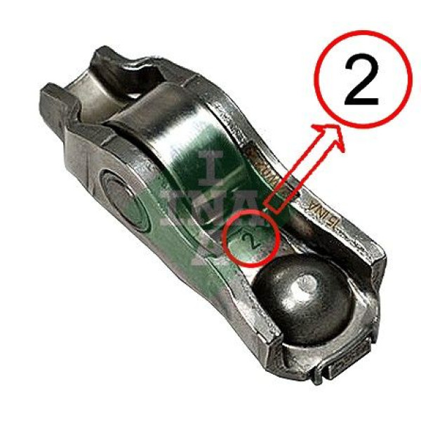 422022210 INA Коромисло клапана BMW 3 (E90/F30/F80)/5 (E60/F10), N13/N20/N52/N55/S55 (для впуск. клап.)