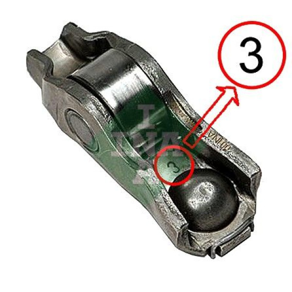 422022310 INA Коромисло клапана BMW 3 (E90/F30/F80)/5 (E60/F10), N13/N20/N52/N55/S55 (для впуск. клап.)