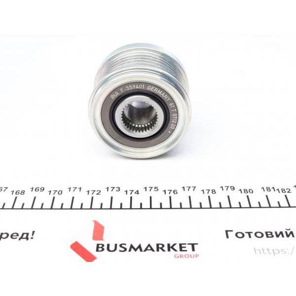 535014710 INA Шків генератора Nissan X-Trail 2.0/2.5 01-13