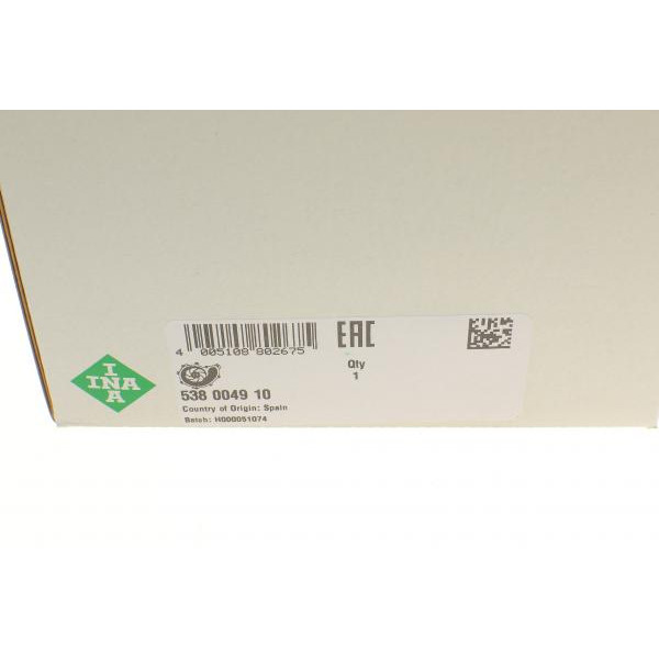 538004910 INA Помпа води VW Golf V/VI/Audi A4/A6 2.0 TFSI 04-12 (23z)