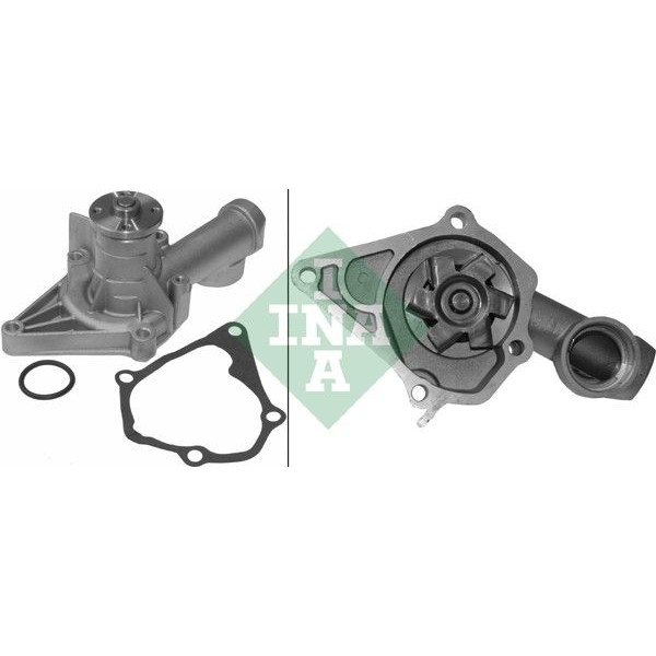 538059010 INA Помпа води Hyundai Accent/Getz/Elantra 1.3/1.5 94-05/Mitsubishi Lancer 1.2-1.5 83-95
