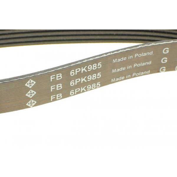 FB6PK985 INA Ремінь генератора BMW 1 (F20/F21)/3 (F30/F80) 1.6i 11-/Honda Civic VII/FR-V 1.7i 01-