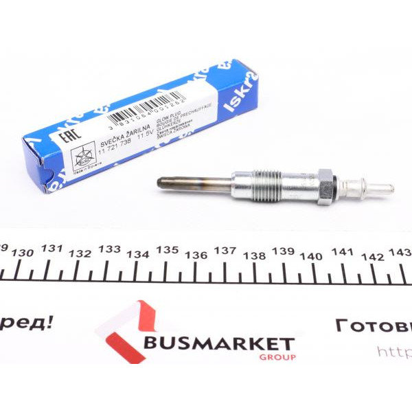 11721738 ISKRA Свічка розжарення MB Sprinter 2.9TDI OM602 96-00