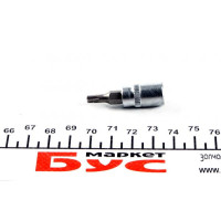 10131 JBM Біта Torx T20 + адаптер під ключ 1/4"