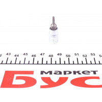 10270 JBM Біта Torx T9 + адаптер під ключ 1/4"