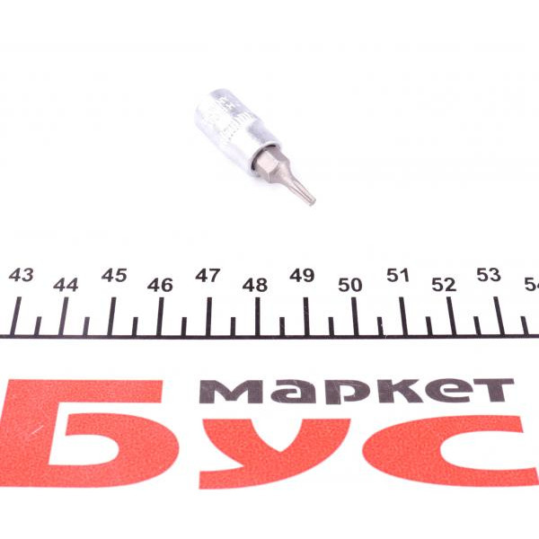 10270 JBM Біта Torx T9 + адаптер під ключ 1/4"