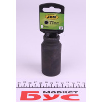 11613 JBM Головка ударна 12-гранна (1/2") (d=27mm)