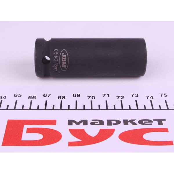 12067 JBM Головка ударна 6-гранна HEX (1/2") (d=18mm)