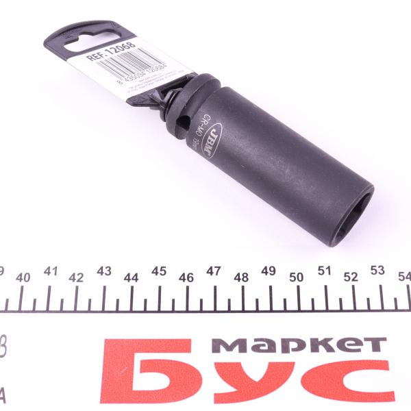 12068 JBM Головка ударна 6-гранна HEX (1/2") (d=19mm)