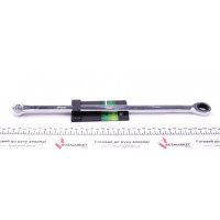 13460 JBM Ключ 12-гранний плоский-кільцевий подовжений з тріскачкою (17mm)
