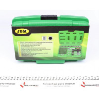 Набір шестигранних насадок (56 предметів) JBM 50566