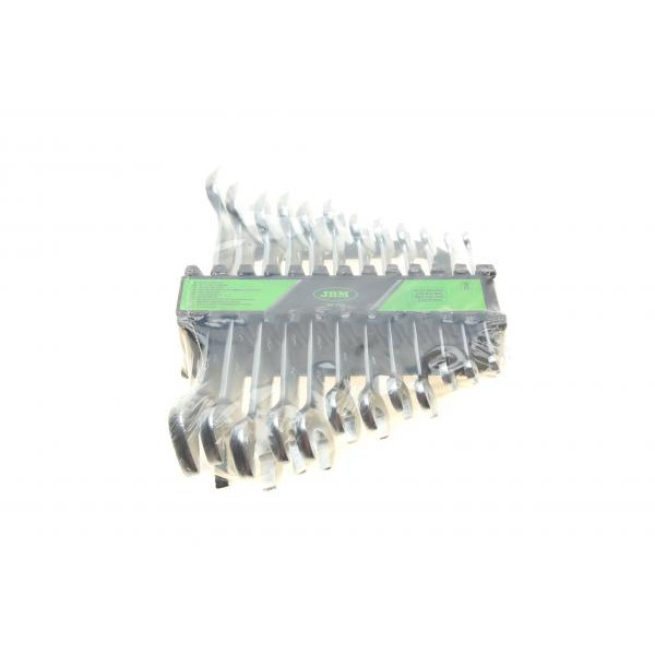 51529 JBM Набір гайкових ключів (12 шт) (6x7-30x32mm)