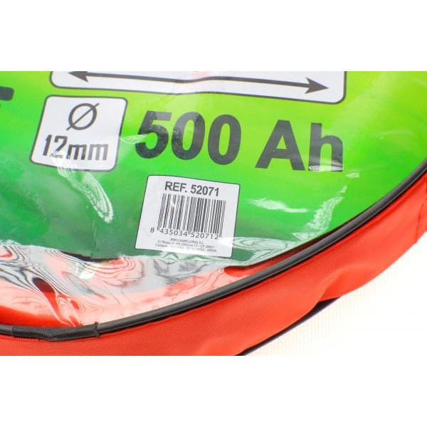 52071 JBM Кабель стартера 3m (+затискачі з латуні) (50mmx500Ah)