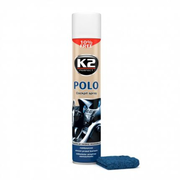 K407FR1 K2 Засіб для чищення пластику (приладової панелі) Fresh (750ml)