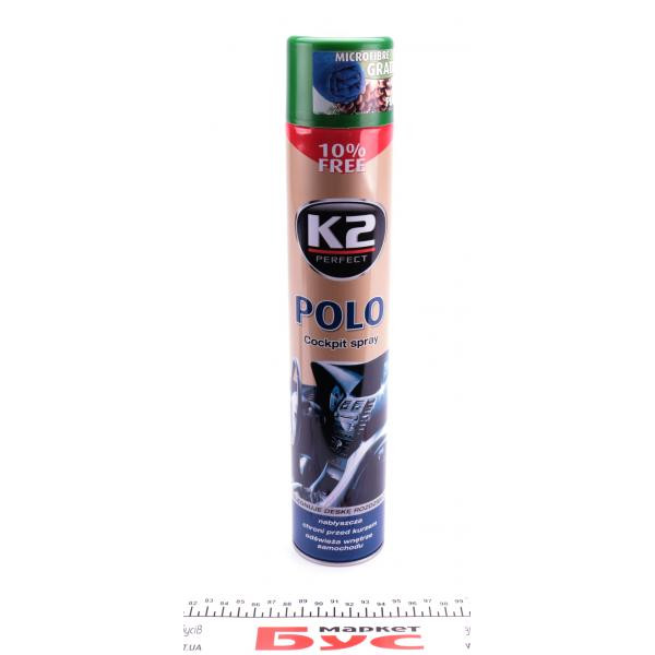 K407SO1 K2 Засіб для чищення пластику (приладової панелі) Pine (750ml)