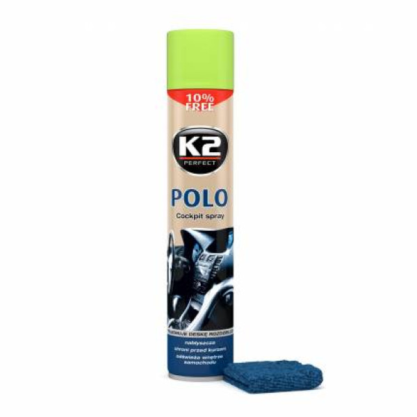K407ZJ1 K2 Засіб для чищення пластику (приладової панелі) Green apple (750ml)