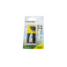 26451940 KAERCHER Конектор універсальний для шлангів Plus 1/2"-5/8"-3/4" (з аквастопом)