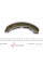 Колодки ручника Peugeot 406/607 96- (185x30) KAMPOL K735