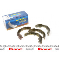 K859 KAMPOL Колодки ручника Nissan X-Trail/Juke/Toyota RAV4/Mitsubishi Outlander II 07-12 (172x32)