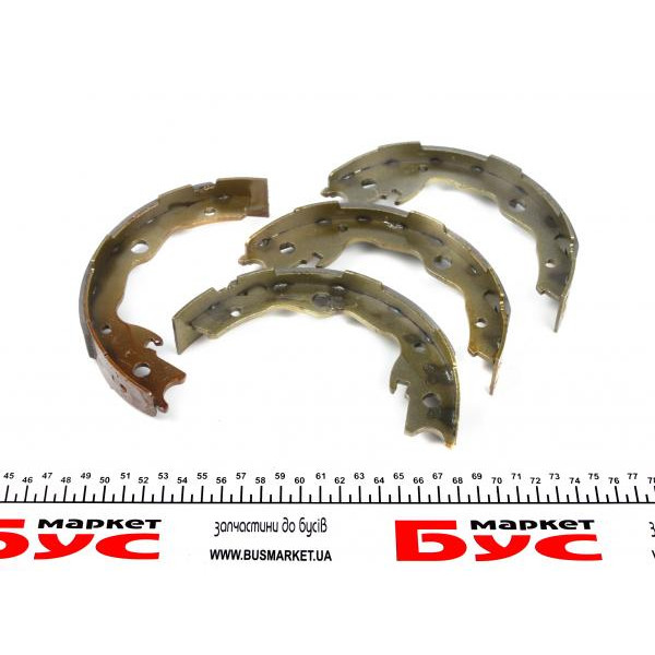 K859 KAMPOL Колодки ручника Nissan X-Trail/Juke/Toyota RAV4/Mitsubishi Outlander II 07-12 (172x32)