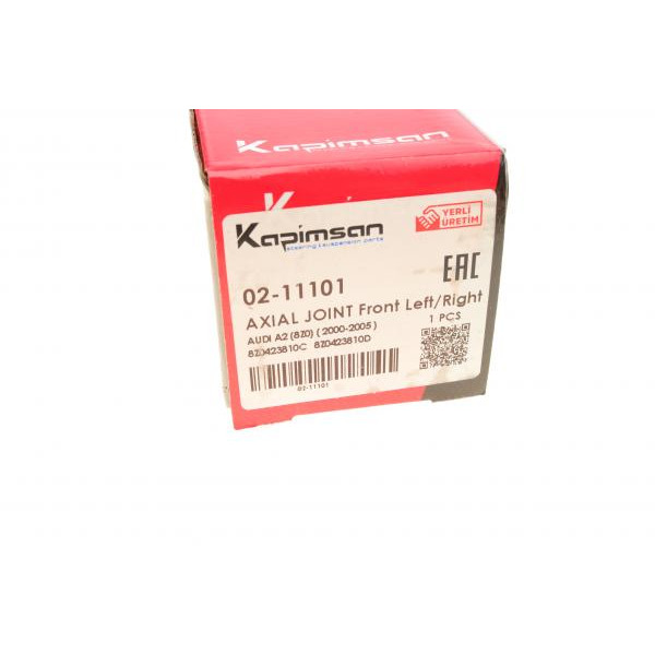0211101 KAPIMSAN Тяга рульова Audi A2 00-05 (L=328mm)