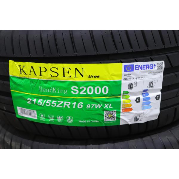 21555ZR16XLS2000 KAPSEN Шина S2000 215/55 ZR16 XL 97W (літня) Rim Protector