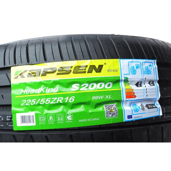 22555ZR16XLS2000 KAPSEN Шина S2000 225/55 ZR16 XL 99W (літня) Rim Protector