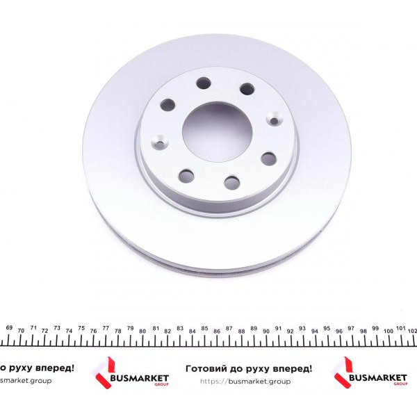 BR1209C KAVO PARTS Диск гальмівний (передній) Chevrolet Aveo 05- (236x20)