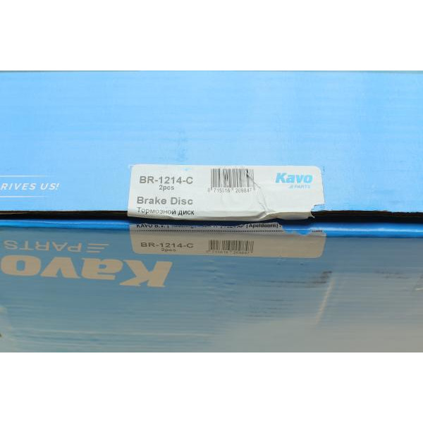 BR1214C KAVO PARTS Диск гальмівний (задній) Chevrolet Captiva/Opel Antara (303x20) 06-