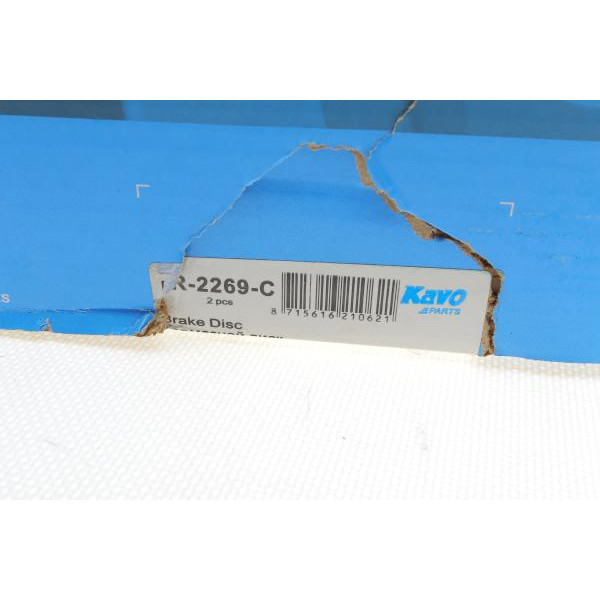 BR2269C KAVO PARTS Диск гальмівний (передній) Honda Accord VII 03-08 (300x25)