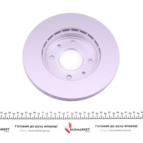 BR6808C KAVO PARTS Диск гальмівний (передній) Renault Kangoo 1.2i/1.4i/1.9D 97-00 (-238x20) (-ABS)