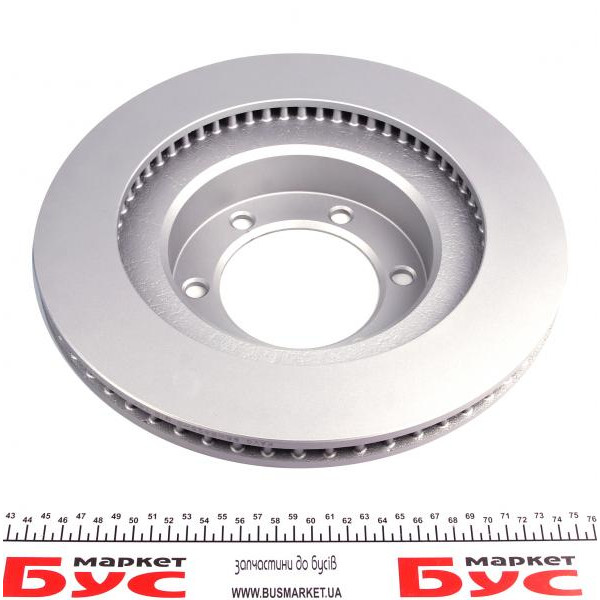 BR9425C KAVO PARTS Диск гальмівний (передній) Toyota Land Cruiser 3.0-4.0 D 02- (337.6x28)
