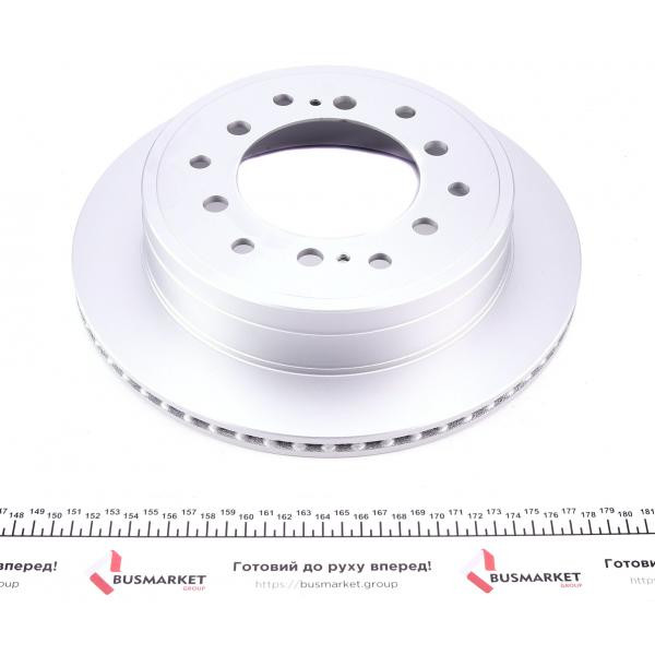 BR9508C KAVO PARTS Диск гальмівний (задній) Toyota Land Cruiser 2.7-4.0 09- (312x18)
