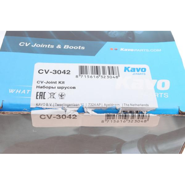 CV3042 KAVO PARTS Шрус (зовнішній) Hyundai Tucson/Kia Sportage 04- (24x27z) (ABS 48z)