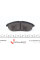 KBP1003 KAVO PARTS Колодки гальмівні (передні) Daewoo Lanos/Chevrolet Aveo 03- (Akebono)