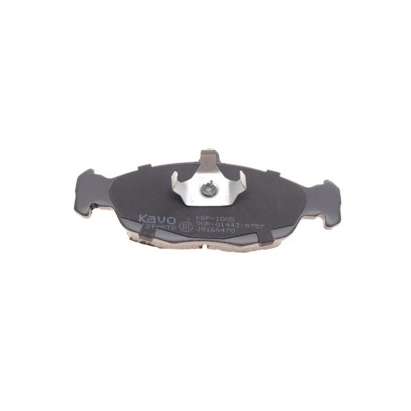KBP1005 KAVO PARTS Колодки гальмівні (передні) Daewoo Lanos 97- (140.2x56/141.5x47)