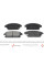 KBP1014 KAVO PARTS Колодки гальмівні (передні) Opel Astra 09-R16