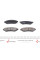 KBP1015 KAVO PARTS Колодки гальмівні (задні) Daewoo Evanda/Chevrolet Epica 02-11