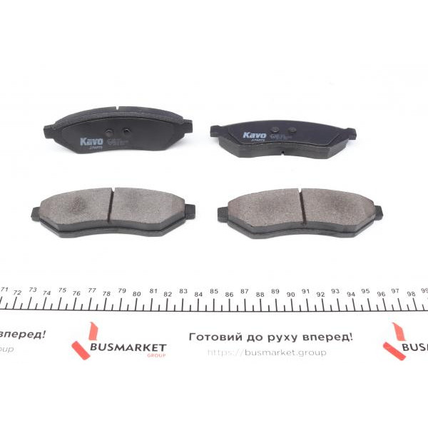 KBP1015 KAVO PARTS Колодки гальмівні (задні) Daewoo Evanda/Chevrolet Epica 02-11